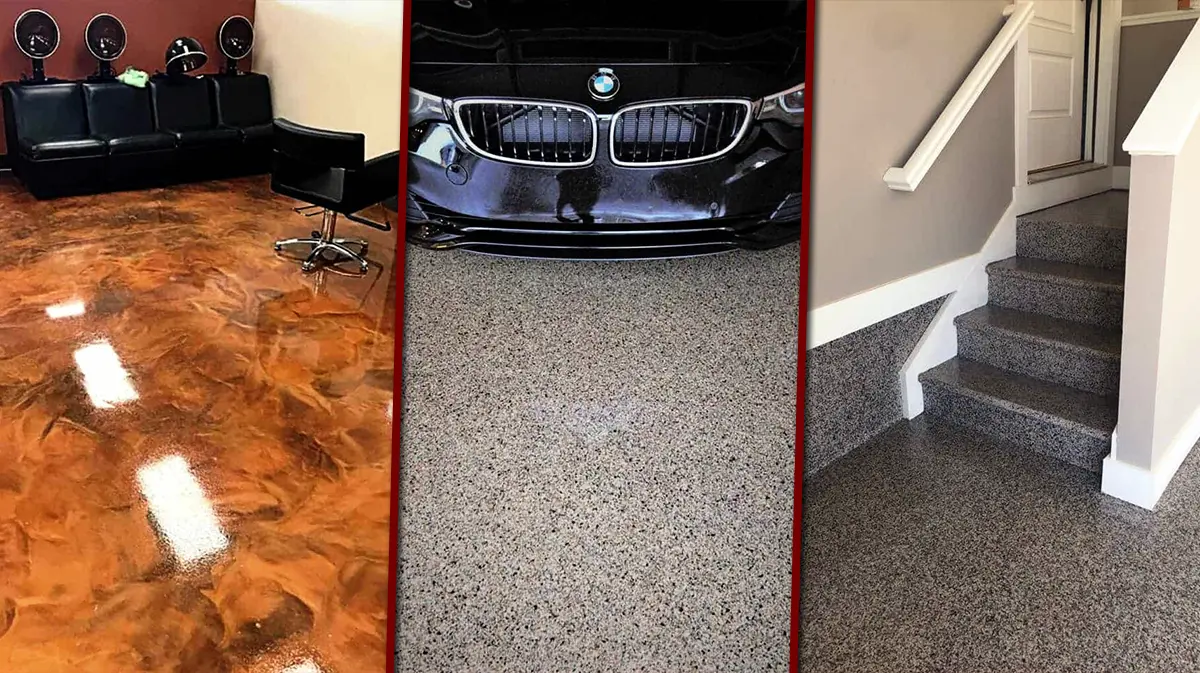 With epoxy and polyaspartic coatings, garages are now multifunctional spaces.